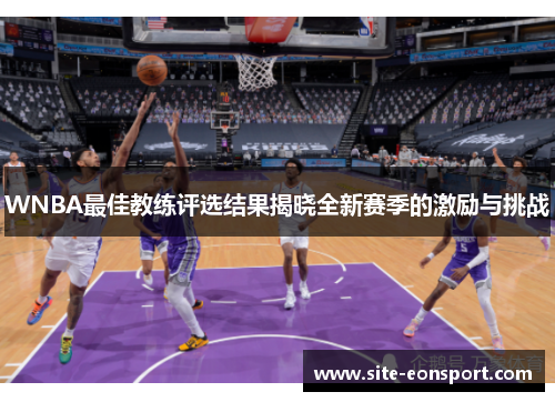 WNBA最佳教练评选结果揭晓全新赛季的激励与挑战