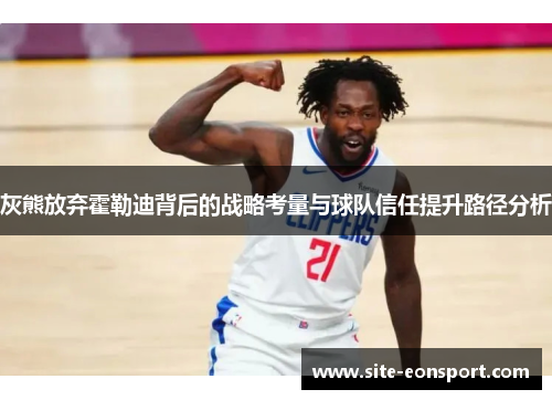 灰熊放弃霍勒迪背后的战略考量与球队信任提升路径分析
